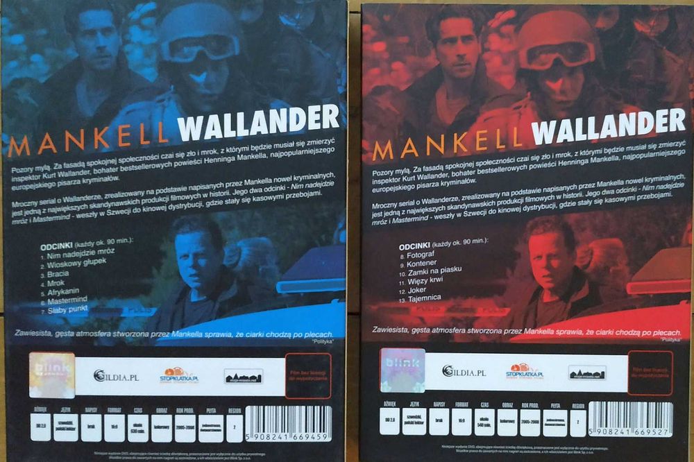 Mankell Wallander - kryminał