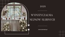 WYPOŻYCZALNIA NAPISÓW LED 2025 - Wynajem neonów ślubnych