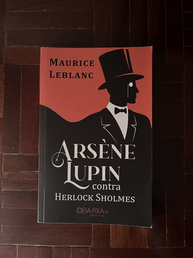 Livro “Arsène Lupin contra Herlock Sholmes” - Maurice Leblanc