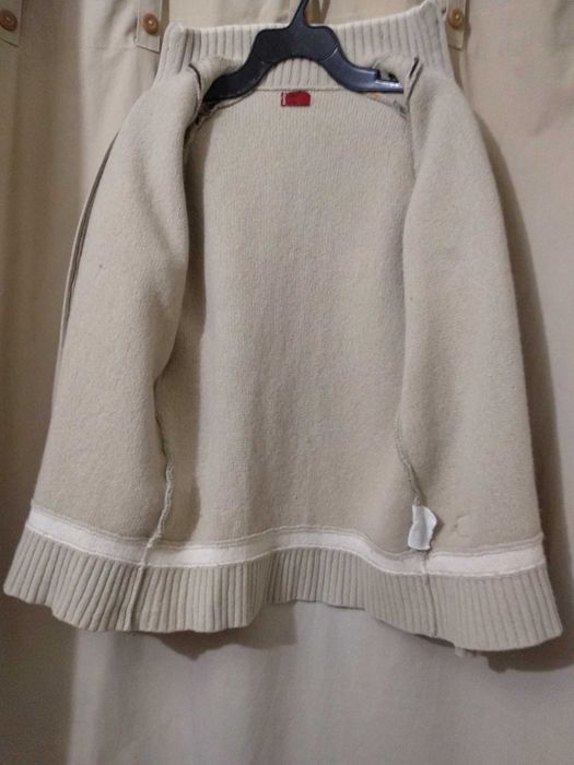 Мужской шерстяной трикотажный кардиган бренда LEVIS размер XS