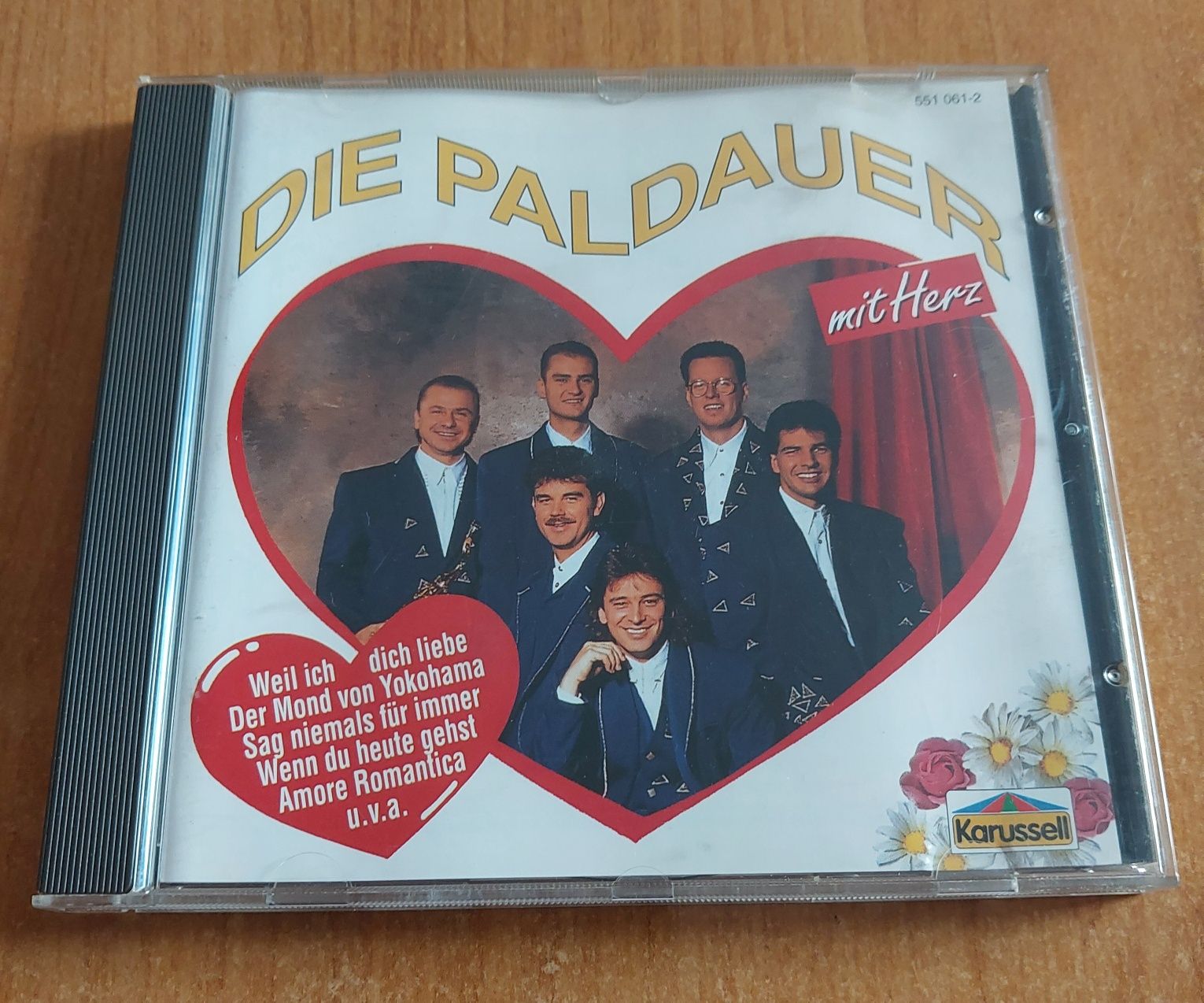 Die Paldauer mit Herz niemieckie przeboje płyta CD