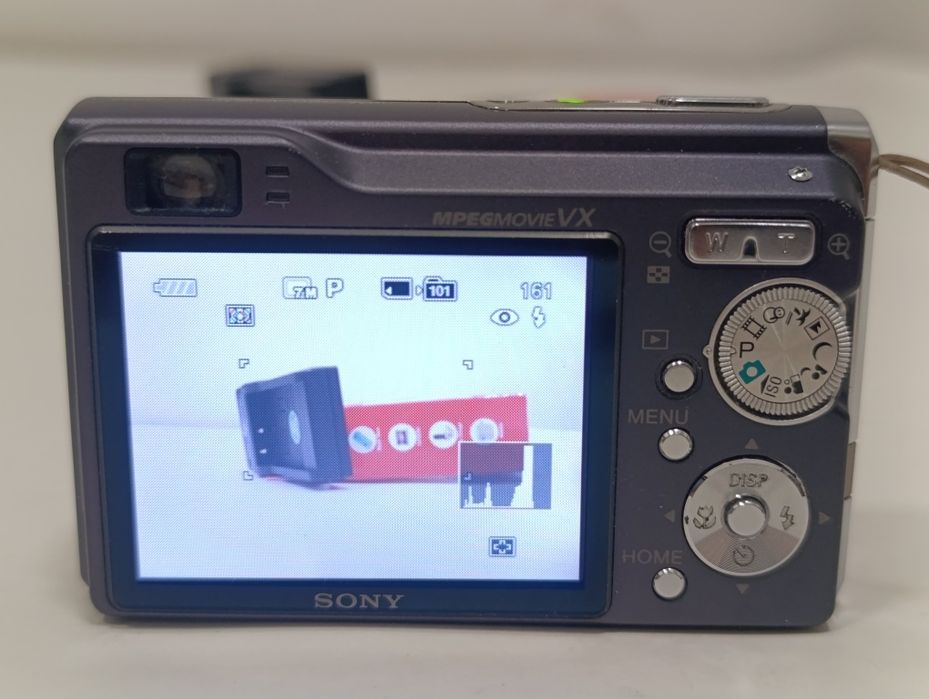 Aparat cyfrowy SONY Cyber-Shot DSC-W80 7mp ZEISS vintage retro y2k CCD