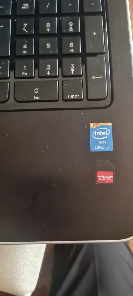 Computador hp 15 i3 lindo grande máquina