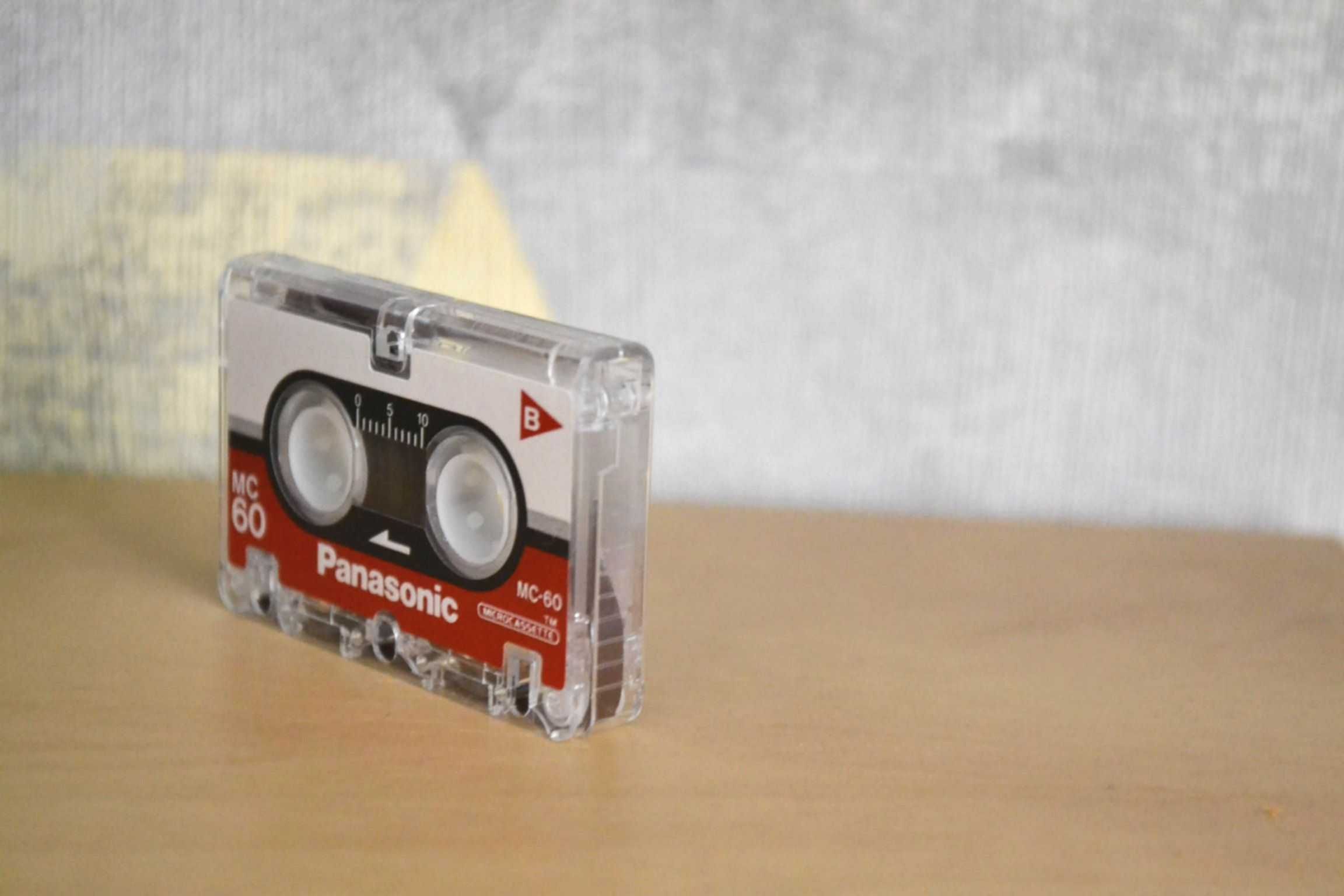 mikrokaseta micro cassette Panasonic MC-60 do dyktafon magnetofon MC60