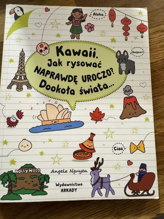 Kawaii. Jak rysować naprawdę uroczo, książka dla dzieci dookolą świata