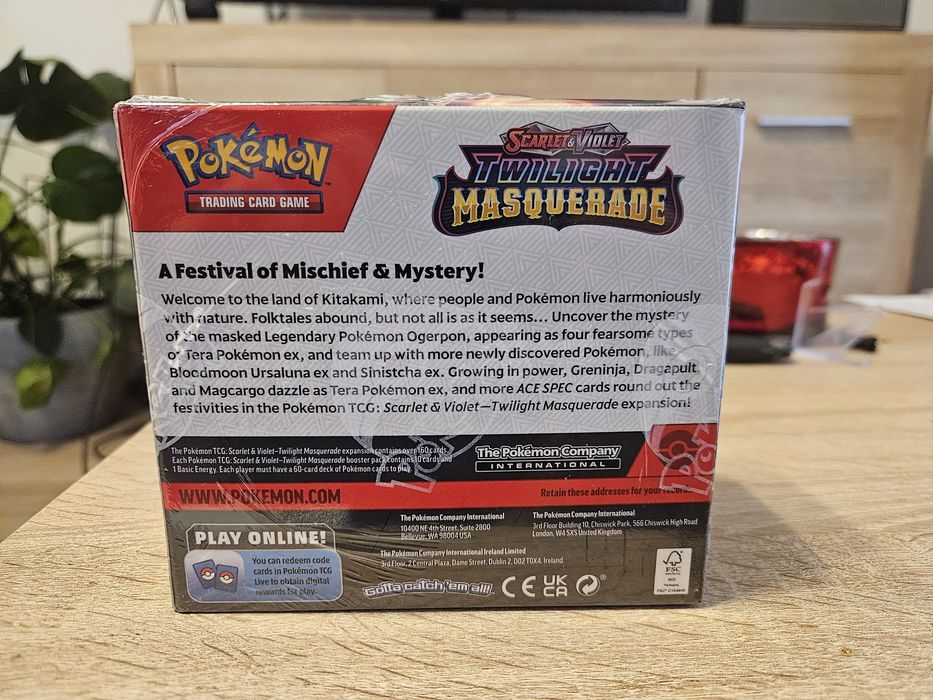 Pokemon Booster Box Twilight Masquerade + gratis!