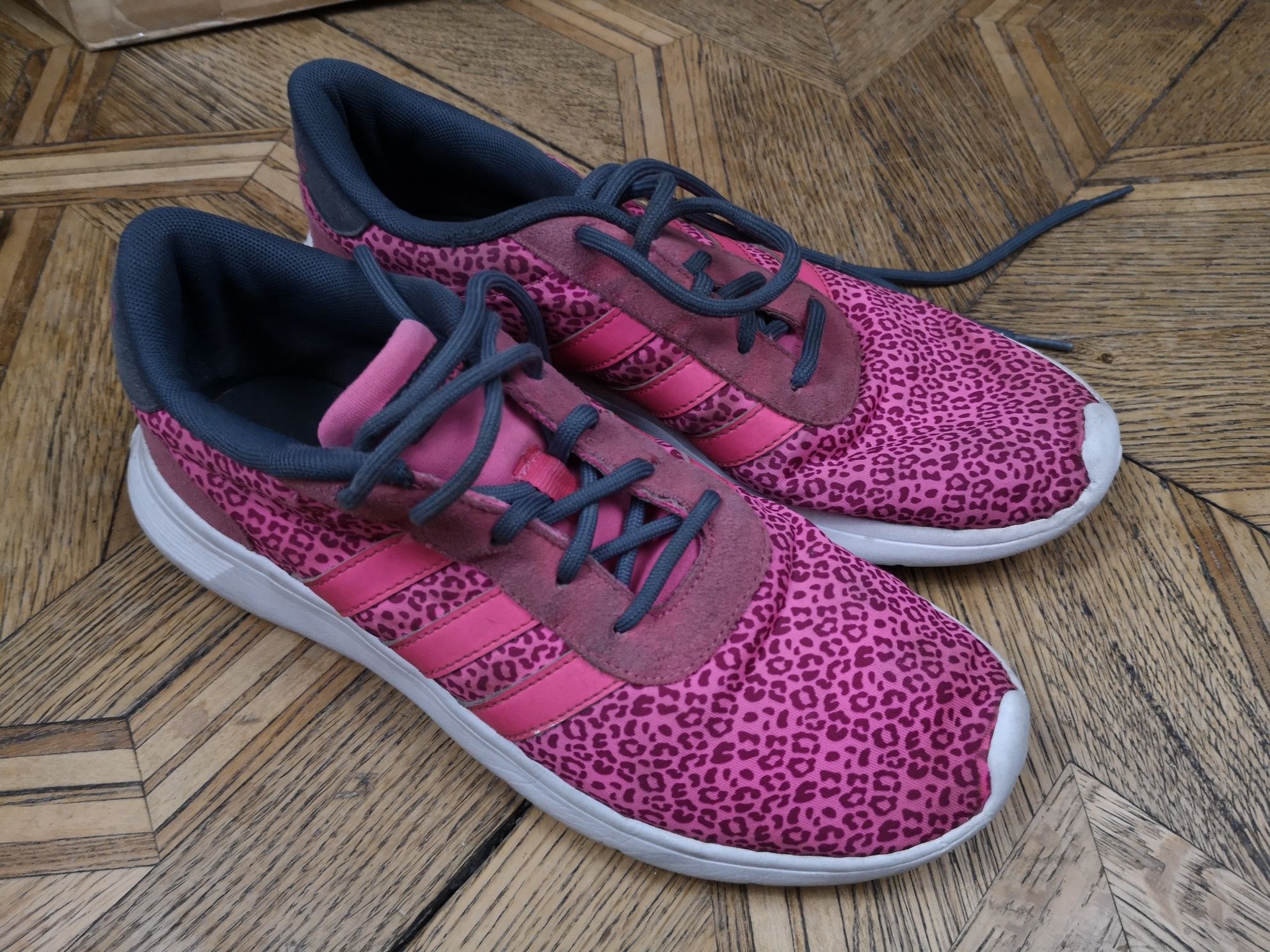 Adidas buty różowe w panterkę NEO Label rozm. 40 unisex męskie damsk