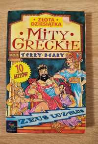 Mity greckie Terry Deary, ilustrował Michael Ticker