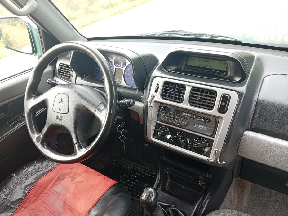 Mitsubishi Pajero pinin 4x4  1.8 benzyna-120 kM,klima,reduktor