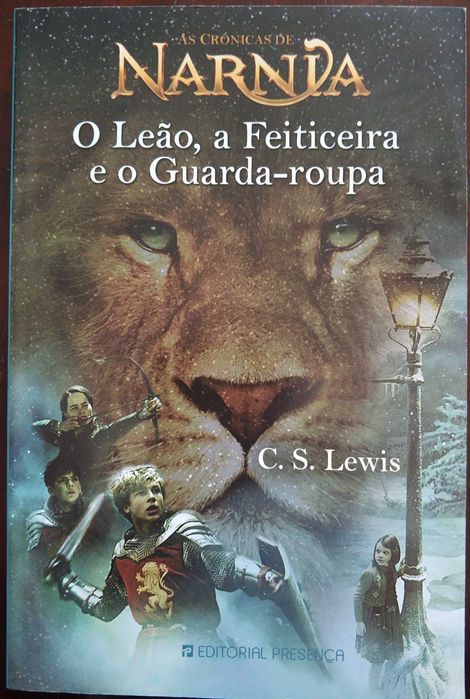 Livro "Narnia - O Leão, a Feiticeira e o Guarda-Roupa"