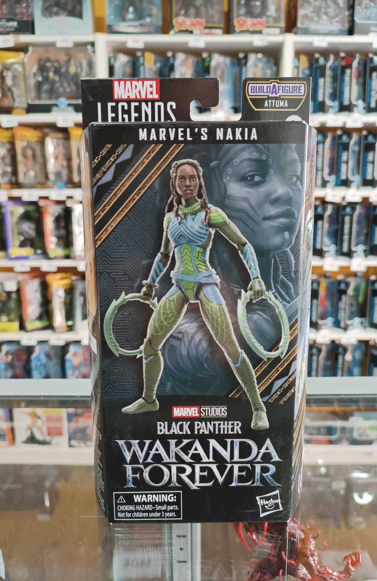 Coleção de figuras Marvel Legends - Black Panther