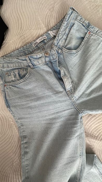 Джинси Zara широкі обхват талії 80, стегон 104, довжина 110