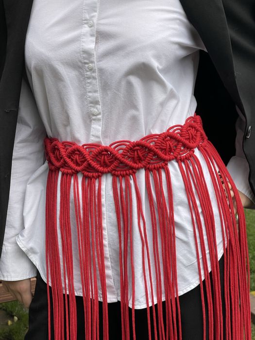 Пояс до сорочки чи вишиванки