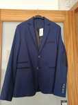 Blazer azul novo com etiqueta