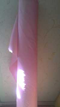 Палаточная ткань водонепроницаемая розовая 5 м.