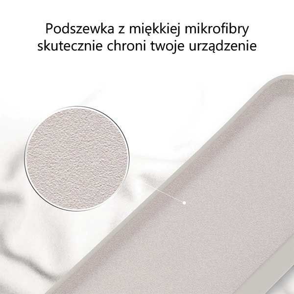 Mercury Silicone Samsung Note 10+ N975 Jasnoszary/Stone