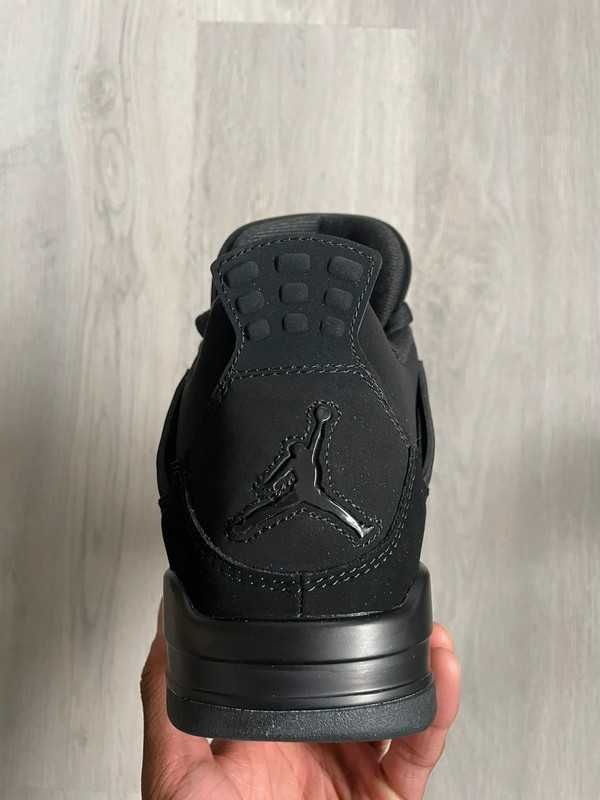 Nike Jordan 4 Retro Black Eur 40