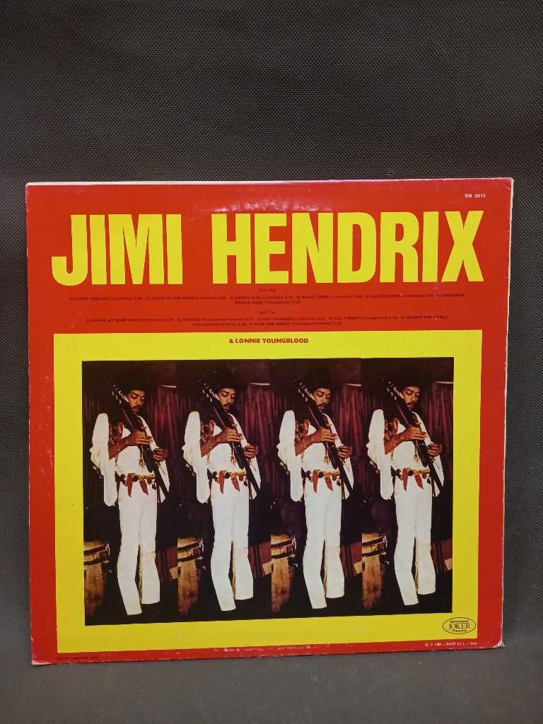 Jimy Hendrix & Lonnie Youngblood, płyta winylowa