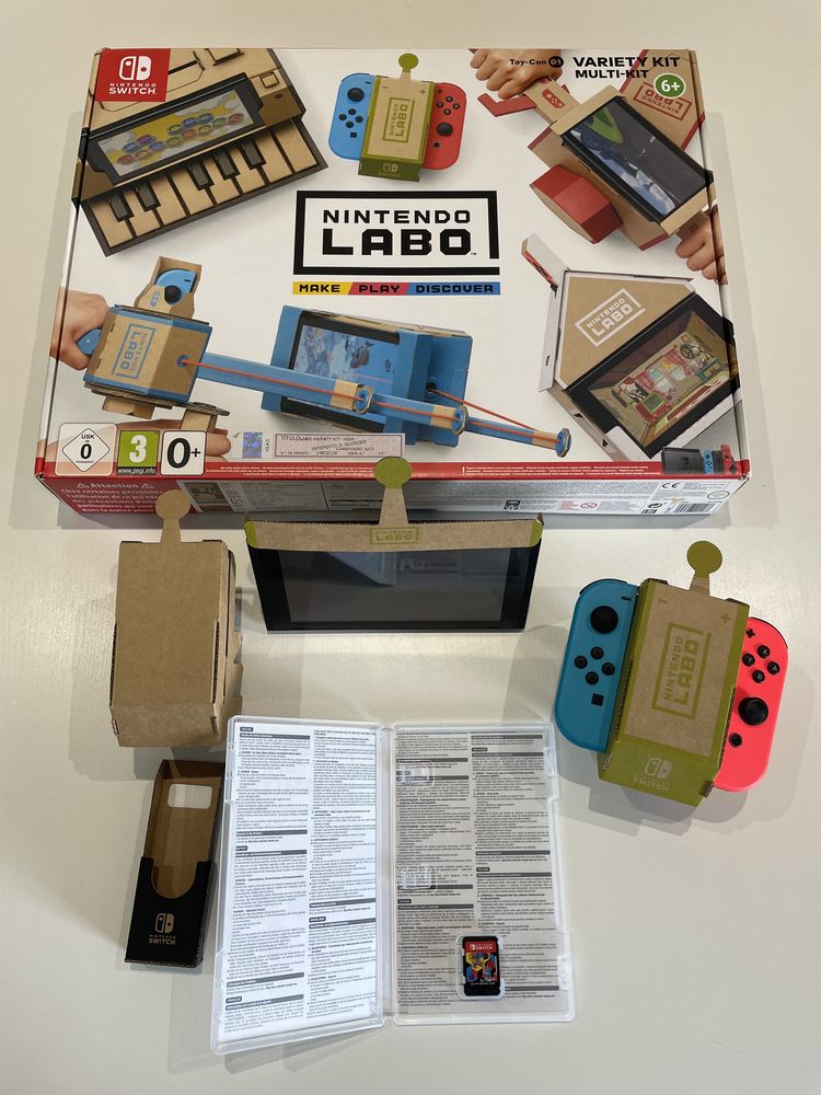 Nintendo Labo Variety Kit Toy-Con 01 MONTADO COMPLETO