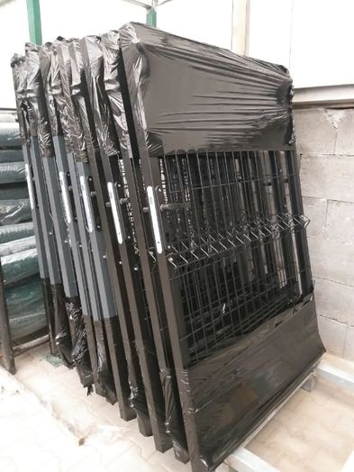 Furtka 150x100cm kompletna panele słupki ogrodzenia SIAT-METAL