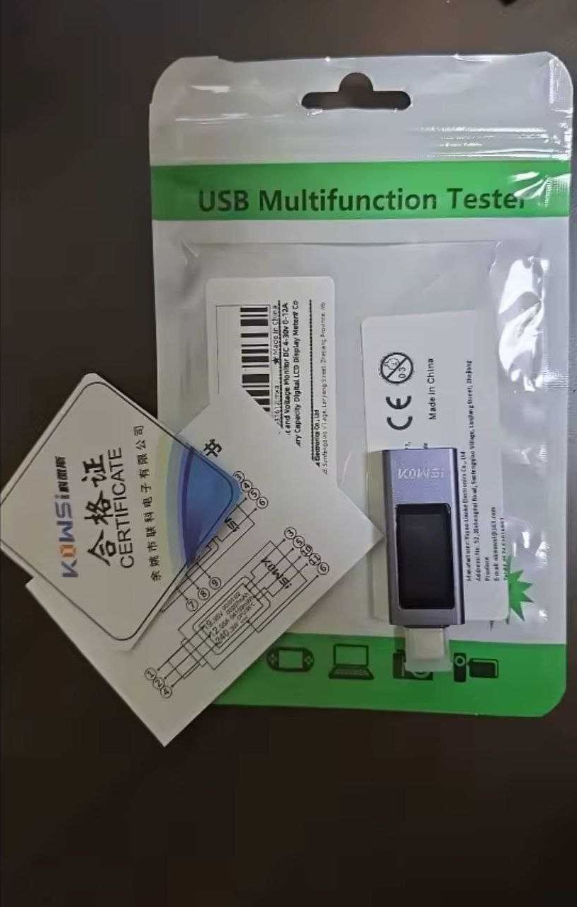 Usb tester тестер  typeC  Kowsi KWS-2301C