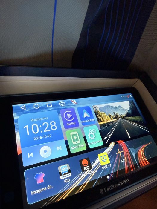 GPS  e Tablet android 9 polegadas ( com garantia 3 anos)