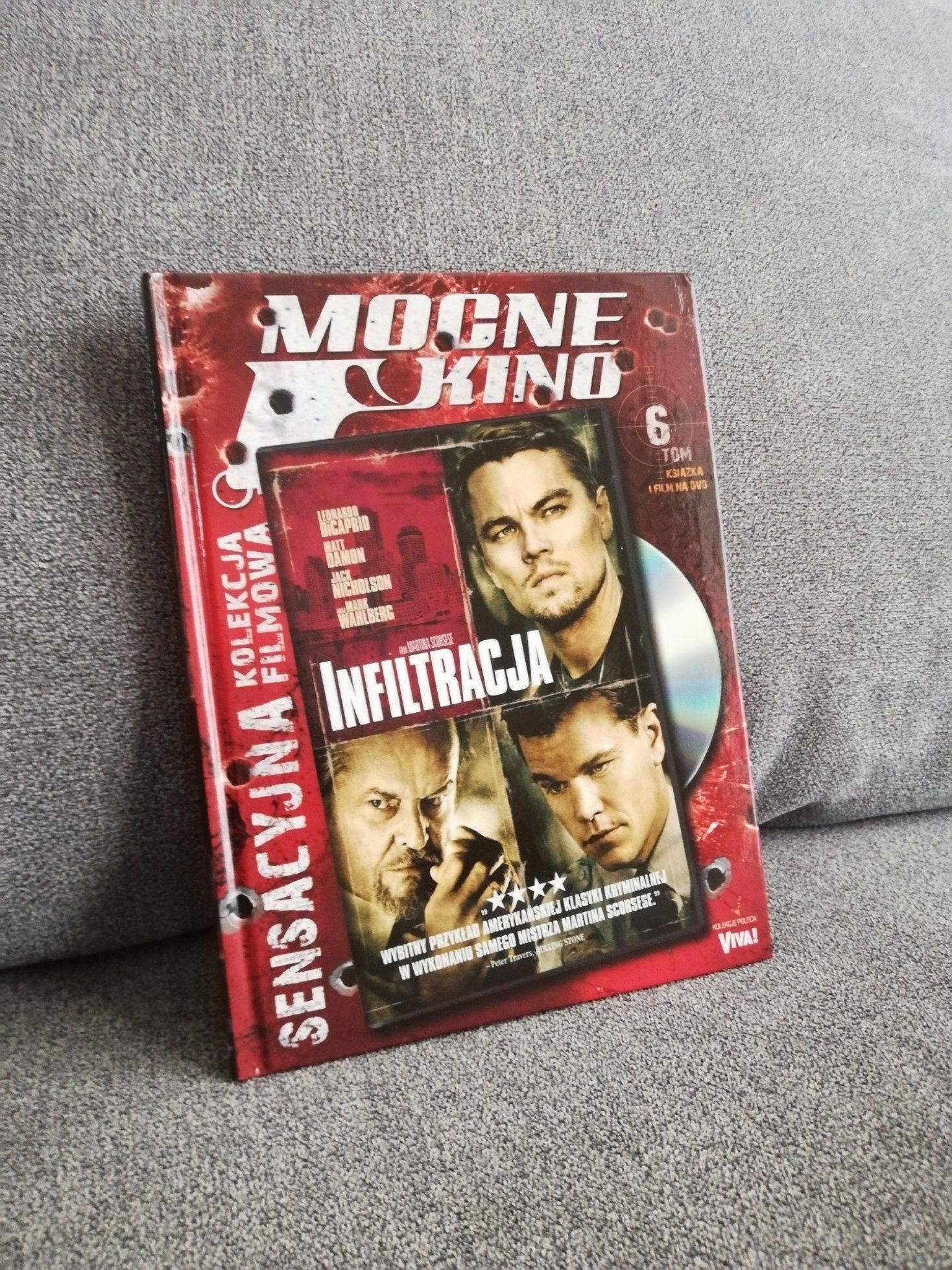 Infiltracja DVD książka z filmem MOCNE KINO tom 6