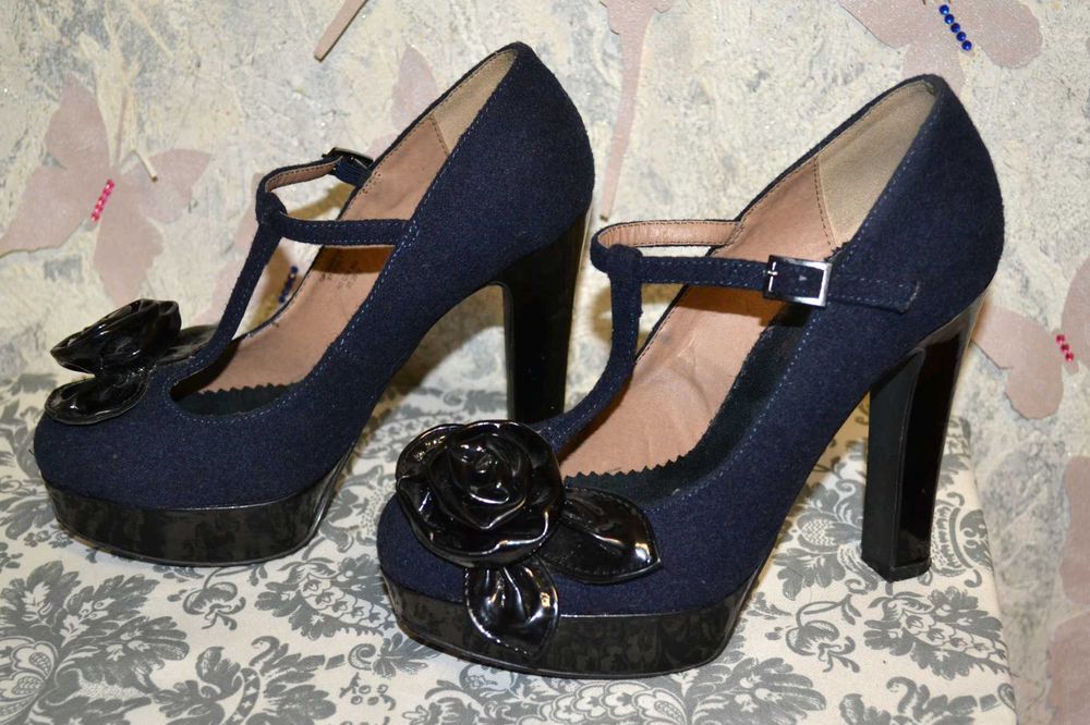 Туфли с розой DG Dolce & Gabbana Дольче Габбана 37 размер