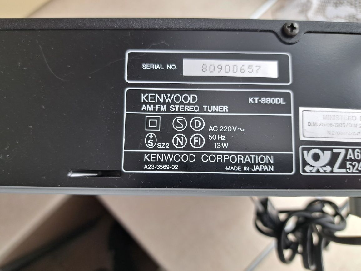 Tuner Kenwood KT-880DL