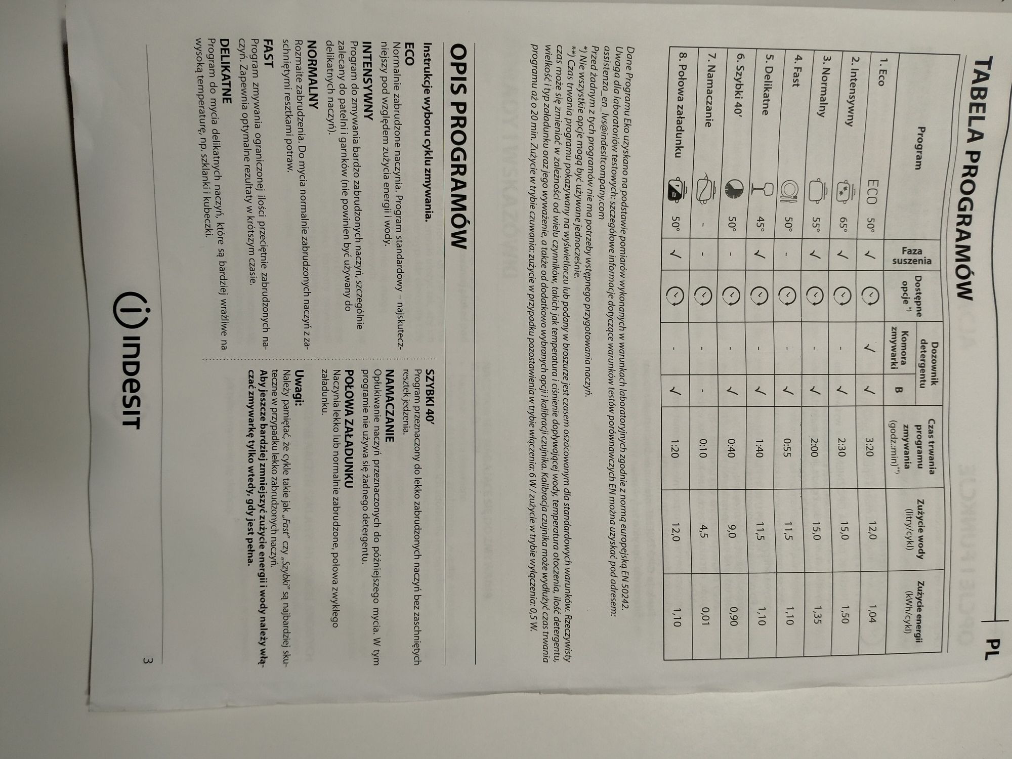 Zmywarka Indesit 60 do zabudowy dwl-dea 701 - b