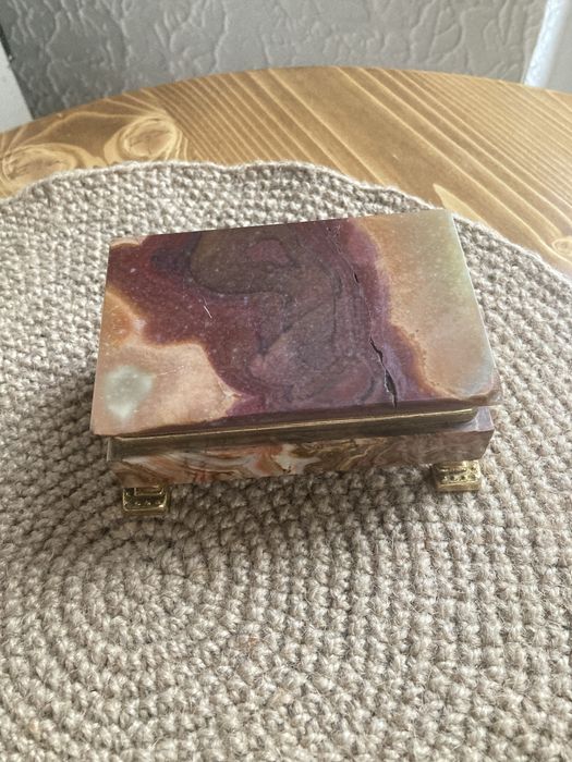 Мармурова шкатулка, шкатулка з мармуру б у