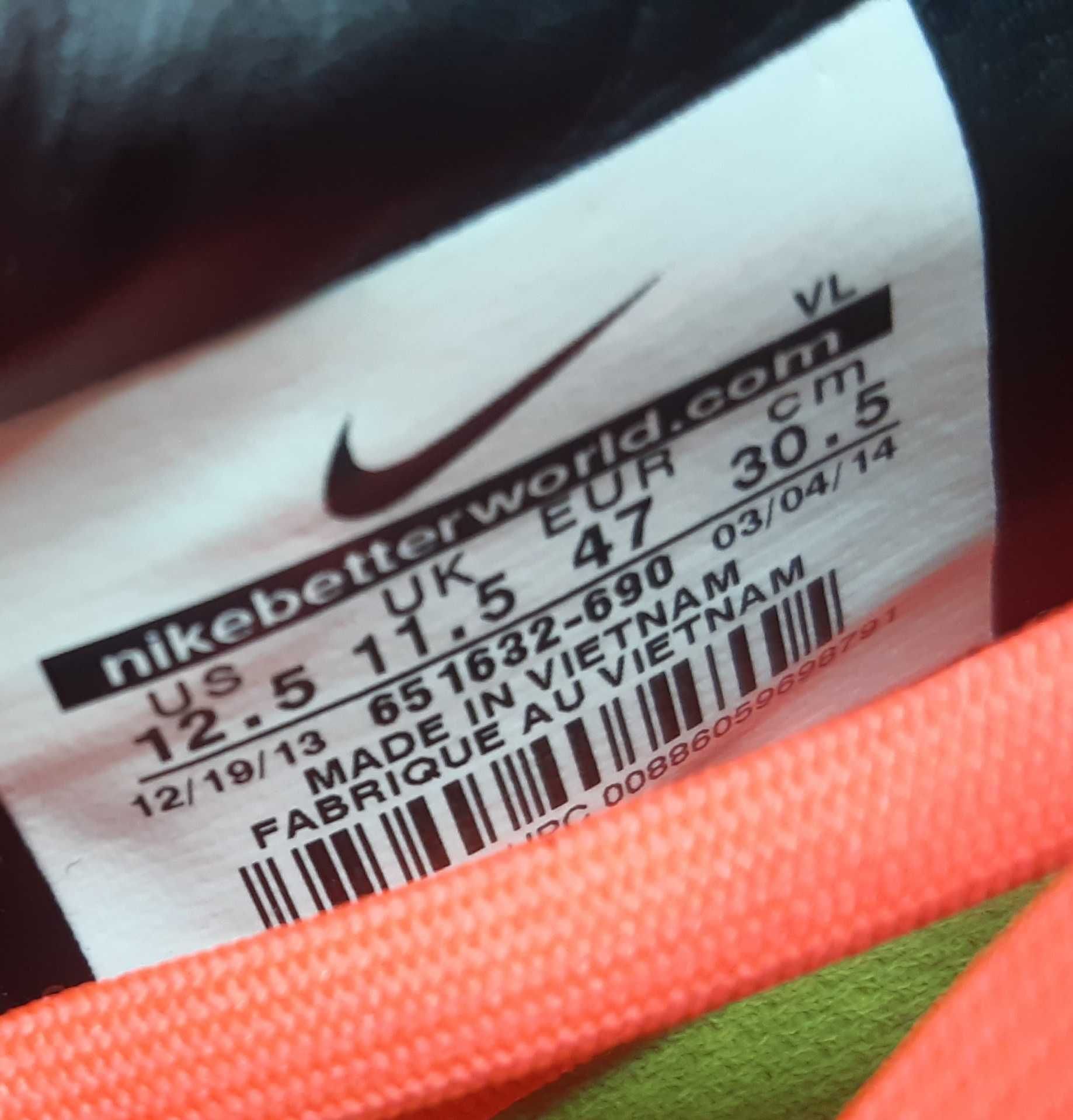 Бутси Nike Mercurial 47р 30см