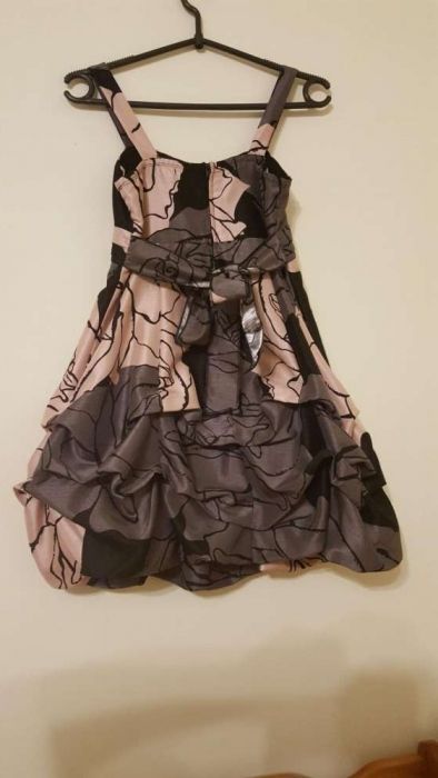 Cudna sukienka XS r. 152 , na ok 10- 12 lat, bombka wizytowa balowa