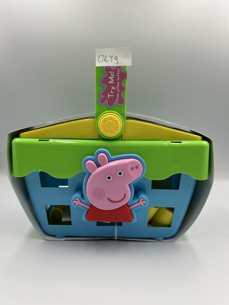 Koszyk z dźwiękiem świnka peppa koszyczek na zakupy peppa pig