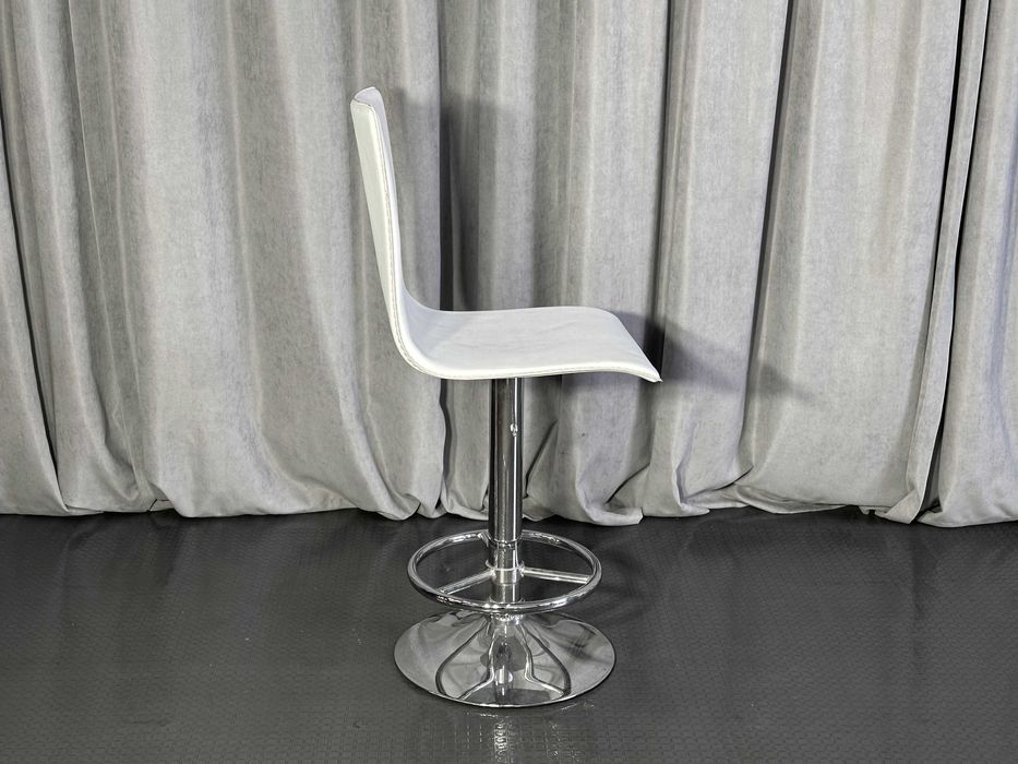 Білий барний шкіряний стілець/барні крісла/барні стільці/шкіряні меблі