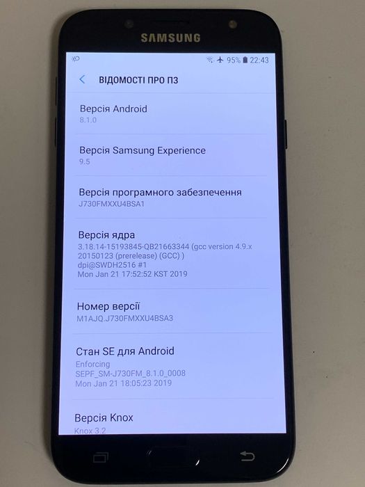 Samsung Galaxy J7 SM-J730FM  (3/16Gb) гарний стан