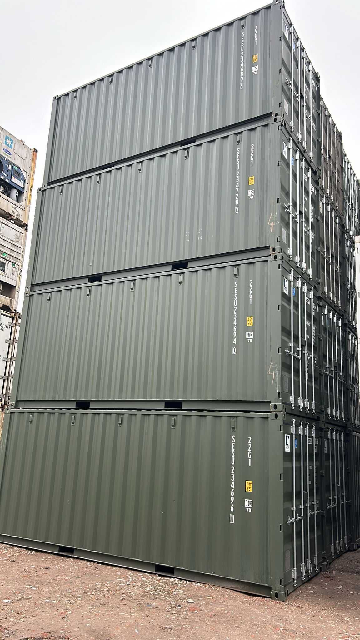 Kontener 20ft DV/DC (6m) – Magazynowy / Morski – Transport Cała Polska