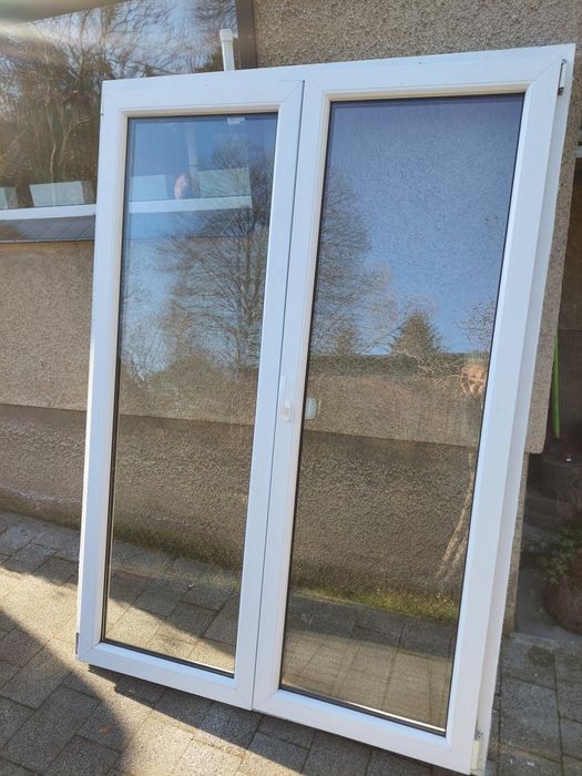 Okno podwójne tarasowe drzwi 145x206 cm Mirox