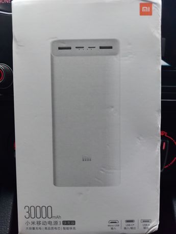 Xiaomi Mi Power bank 3 3000 mAh 24 w Fast  Charge Original