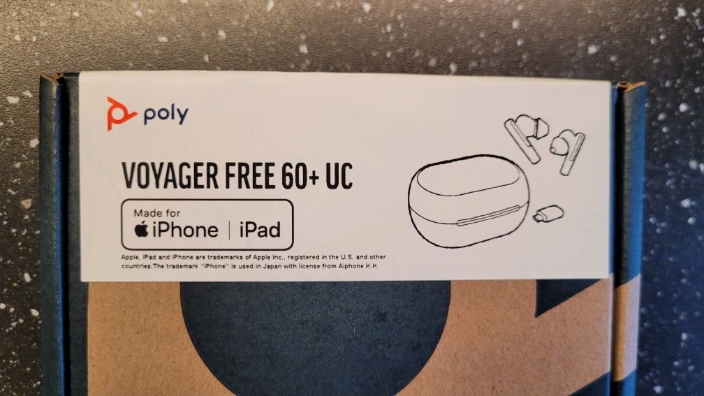 Poly Voyager Free 60+ UC USB-A słuchawki True Wireless + Charge Case