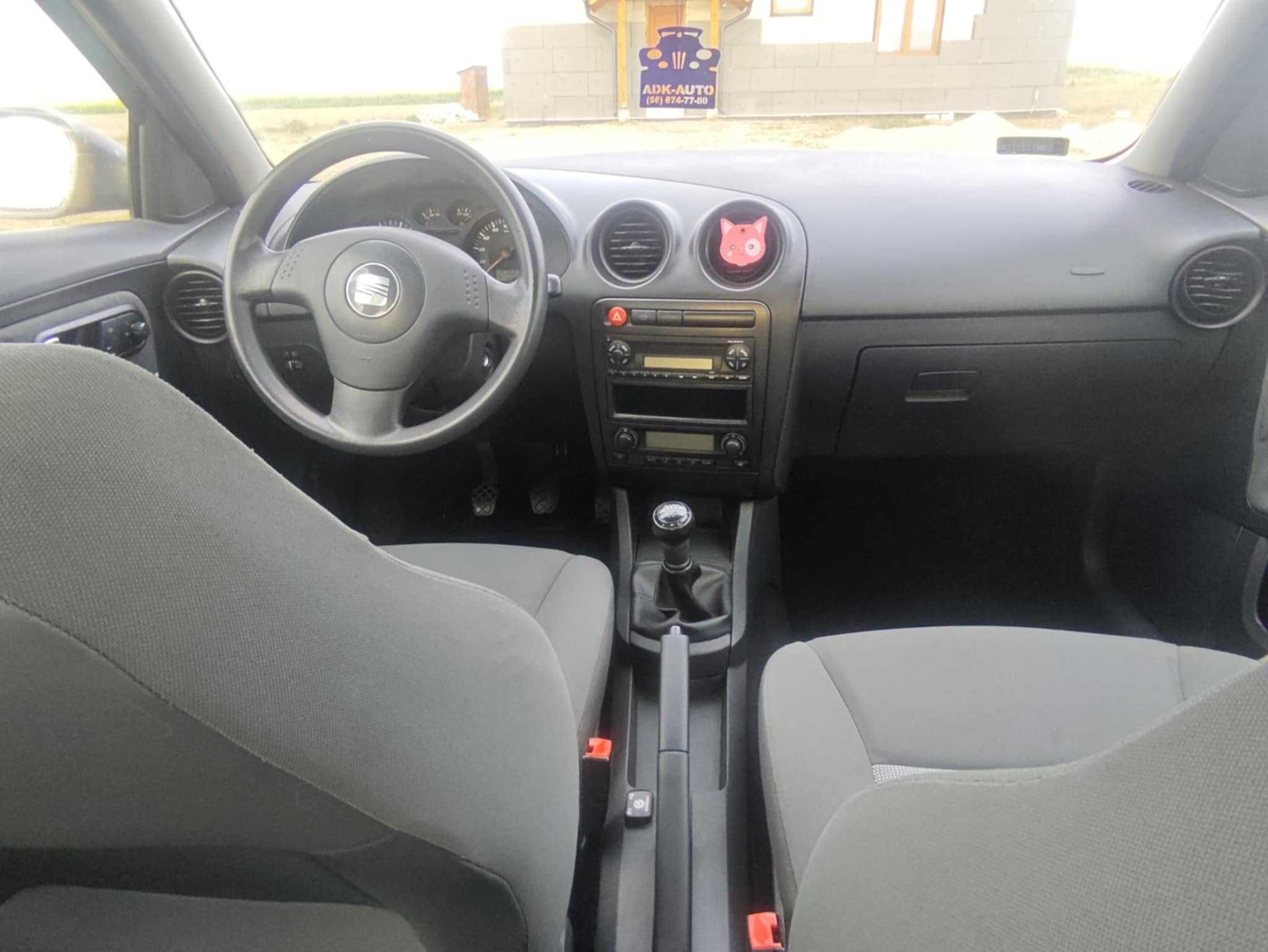 Seat Ibiza 6L 1,4/ 74 KM/ Benzyna/Gaz/ 2004 Rocznik