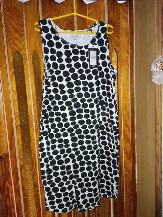 sukienka nowa w kropy