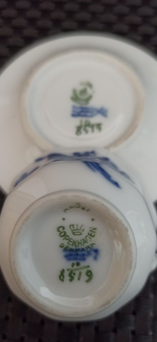 Porcelana l Royal Copenhagen Mokka KOBALT