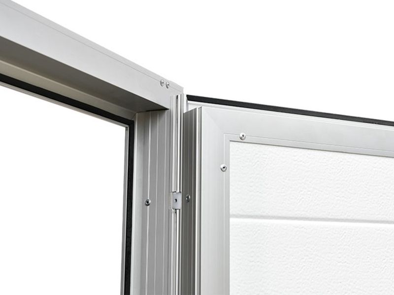 Brama Garażowa Rozwierna Na wymiar Aluminiowa DWUSKRZYDŁOWA 200x210