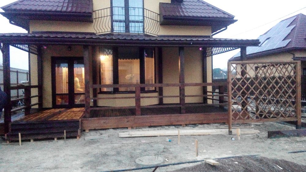 Веранда. Пристройка к дому. Беседка. Альтанка садовая.