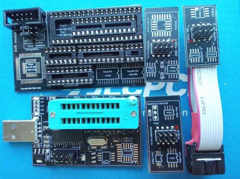 CH341A/B v. 2.0 с возможностью работы с м/с памяти с 1v2...5v0