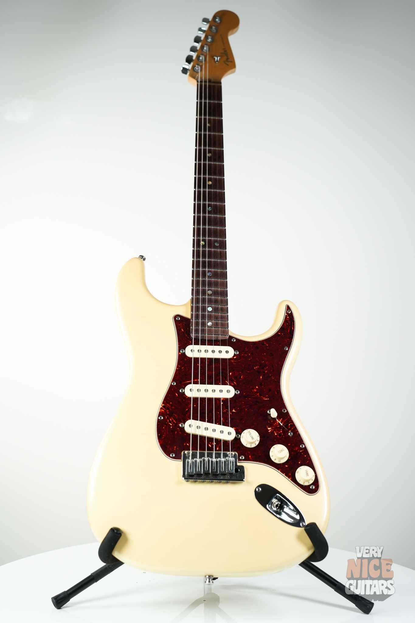 Fender USA Deluxe Stratocaster + stalowe progi i mosiężne siodełko