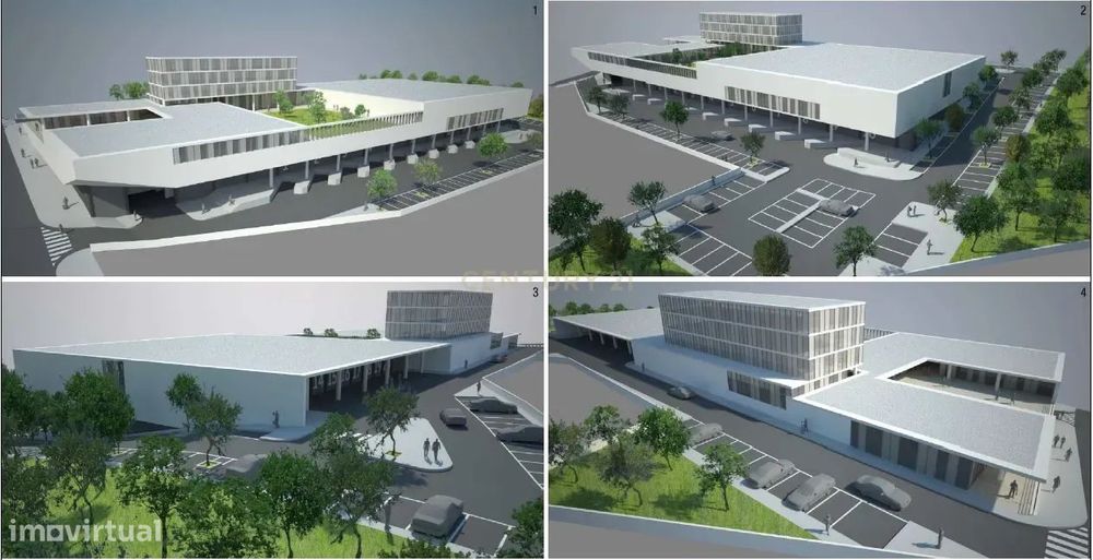 Terreno industrial/Comercial com PIP aprovado para "Centro de Negócios