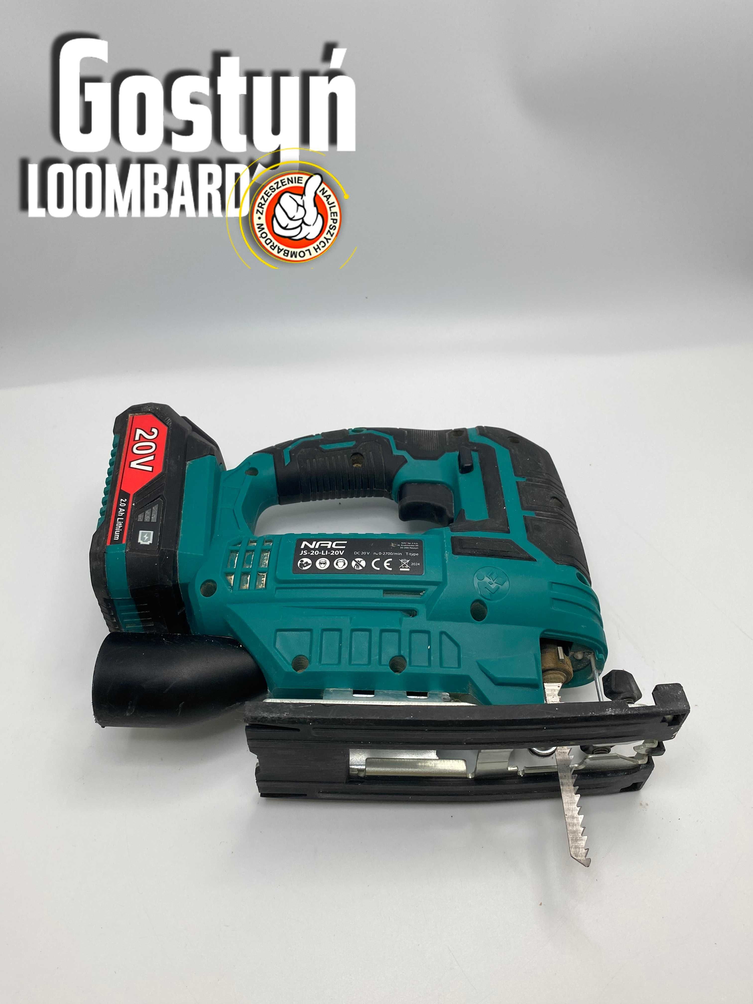 od Loombard Gostyń Wyrzynarka Nac JS-20-LI-20V KOMPLET!