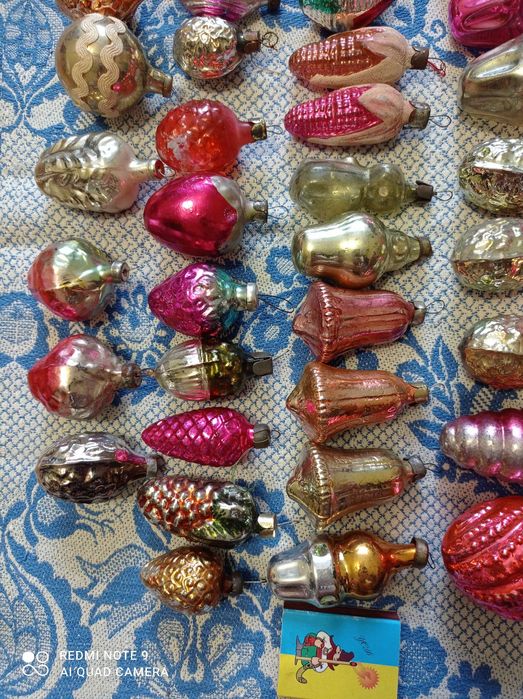 Игрушки ёлочные СССР